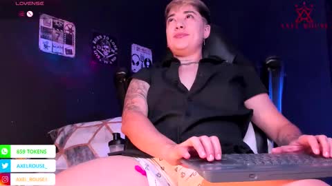 Axel Rouse online show from November 28, 2:02 am