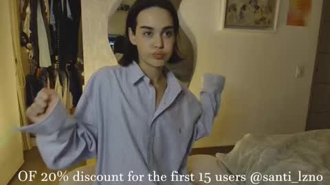 santi online show from February 10, 2:29 am