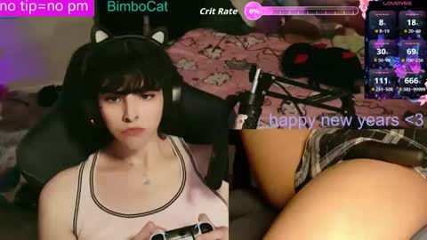 BimboCat online show from January 9, 1:43 am