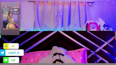 Valery Charlotte online show from February 19, 1:18 am