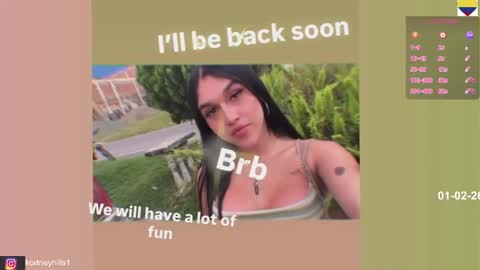 Kortneyhills - Aries online show from February 1, 11:14 pm