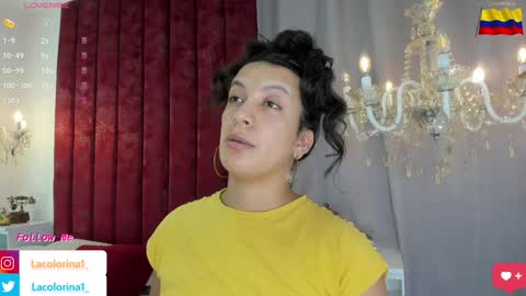 Snapshot of lacolorina_ chatting on December 6, 9:07 pm Colorina online show from December 6, 9:07 pm