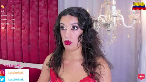 Snapshot of lacolorina_ chatting on January 23, 5:45 am Colorina online show from January 23, 5:45 am