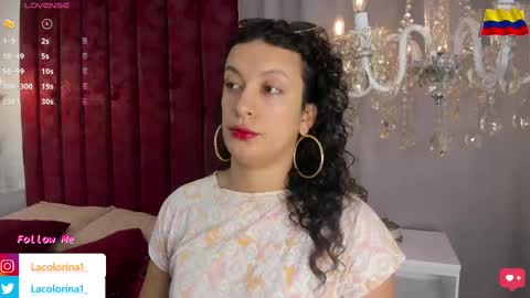 Snapshot of lacolorina_ chatting on February 13, 4:51 am Colorina online show from February 13, 4:51 am