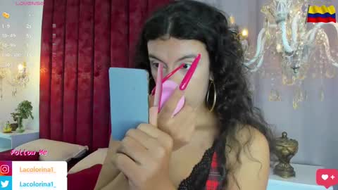 Snapshot of lacolorina_ chatting on February 27, 12:56 pm Colorina online show from February 27, 12:56 pm