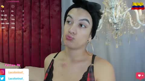 Snapshot of lacolorina_ chatting on February 28, 5:04 am Colorina online show from February 28, 5:04 am