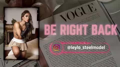 INSTA leylasteel model         online show from February 28, 11:03 am