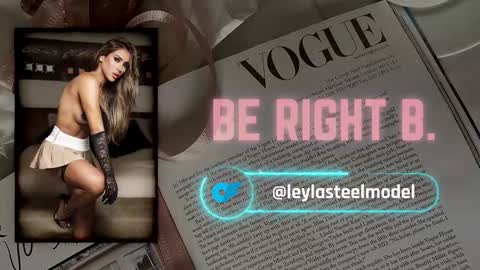 INSTA leylasteel model         online show from March 20, 1:12 pm