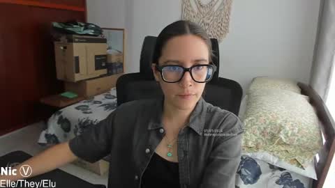 Nicole   TheyElleElu online show from July 1, 6:52 pm