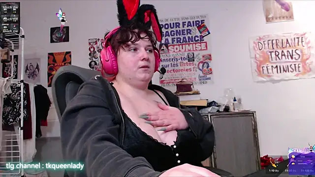 LadyRochester online show from March 29, 8:09 pm