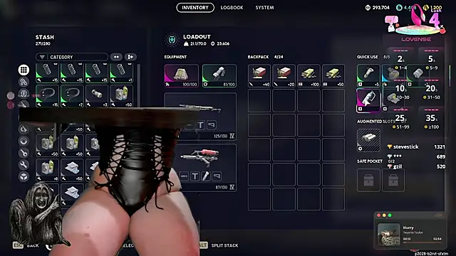 baileylevay online show from December 5, 1:32 am