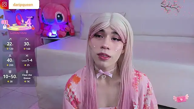 DaripQueen online show from September 16, 2:43 pm