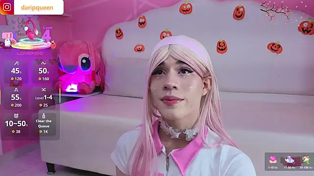 DaripQueen online show from October 6, 3:23 pm