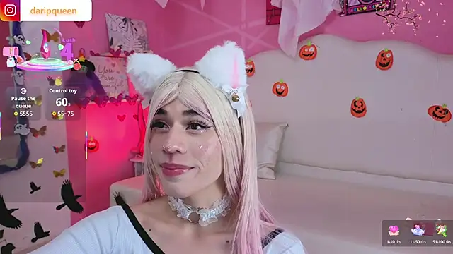 DaripQueen online show from October 8, 3:35 pm