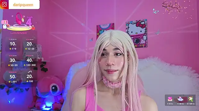 DaripQueen online show from January 19, 3:10 pm