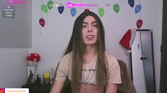 valentina crtti online show from January 8, 1:31 pm