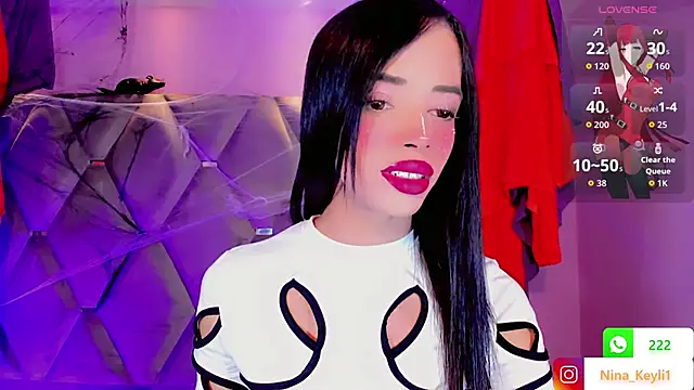 Nina Keyli online show from October 21, 8:10 pm