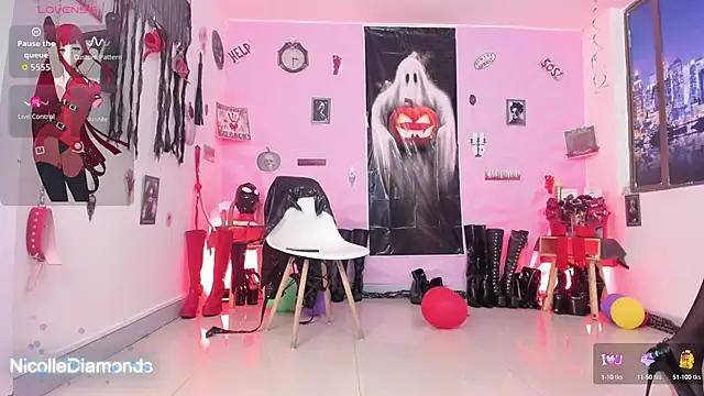 NicolleDiamonds cg online show from October 1, 1:44 pm