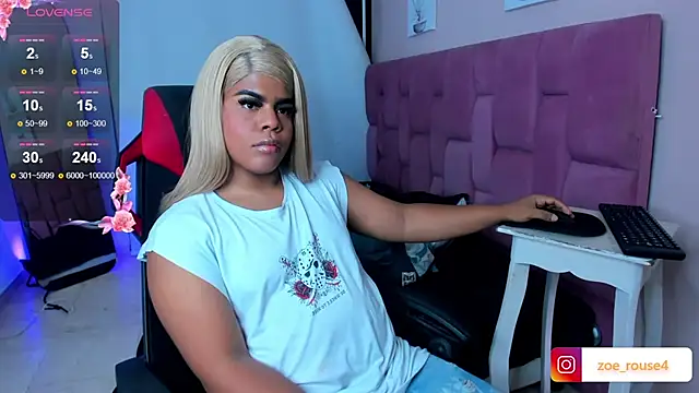 ZOE ROSE4 online show from January 16, 6:00 am