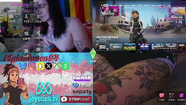 KylaRaven online show from May 12, 2:09 am