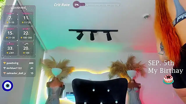 Angel Peach online show from October 1, 2:28 pm