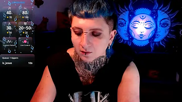 Marieblueeyes online show from March 7, 1:39 am