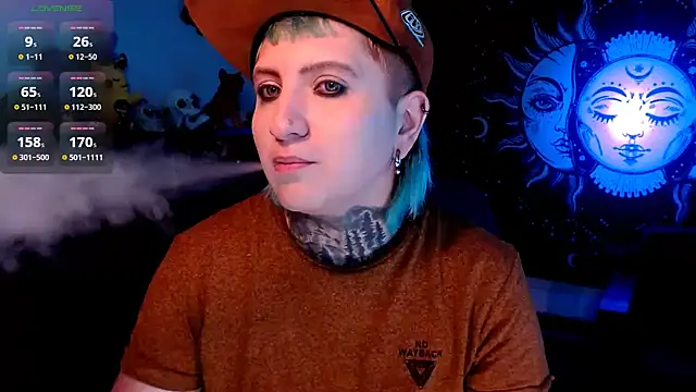 Marieblueeyes online show from March 19, 6:35 am